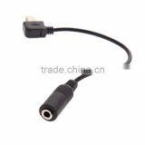 3.5MM Mic Adapter Cable With Stereo Sound Microphone For GoPro Hero 2 3 4 3 Plus thumbnail-5