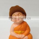 Thailand cute popular and best selling ceramic monk coin collect/bank