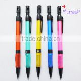 2mm lead crystal mechanical pencil with sharpener