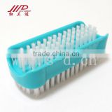 Hot selling Plastic double side small nail clean brush