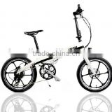 350W Bafang hub motor integrated wheel electric bike hidden battery