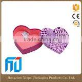 Wholesale heart shape decorative christmas gift boxes with lids