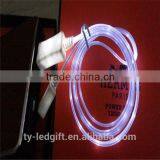 Factory Direct Sale Custom Logo Usb Charge Line Colorful USB Led Cable thumbnail-3