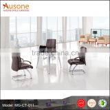 Hot Selling Trade Assurance Customized OEM Round Chat Table Veneer Material Meeting Table