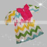 Baby Girls Chevron Pillowcase Dress,girls Easter Bunny Outfit thumbnail-4