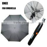 Popular Luxury Commercial Fan Golf Umbrella sun Umbrellas For Sale