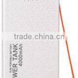 Universal Handy Charger 4000mah Portbale Backup Battery Power Bank Supplier's Choice