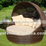 Modern Design Wicker Outdoor Sofa Bed