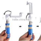 PDQ Support Mini Selfie Stick Colorful Extendable Selfie Stick for IPhone OEM Package Support thumbnail-3