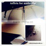 Taffeta Black White Silver Umbrella Fabric thumbnail-4