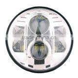 "Wholesale"7" Round LED Head Lamp 48W Car Led Headlights H4 H13 for Jee-p Wrangler Toyota Harley Lan-dRover, Defende-r thumbnail-2