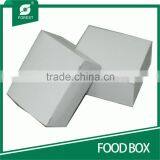 FOOD GRADE WHITE CARDBOARD BOX FOR FOOD PACKING CAKES Quality Choice thumbnail-1