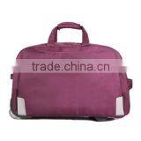 2016 Hard Shell Nylon Travel Rolling Duffel Wheeled Luggage Bags thumbnail-1