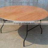 Plywood Round Banquet table for wedding and party