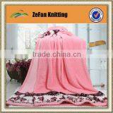 2014 New Style Knitted Coral Blanket Wholesale thumbnail-1