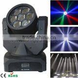 7x12w Rgbw Led Bee Eye Led Moving Head Light Multri Beams
