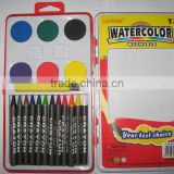 jumbo water color paint with crayon