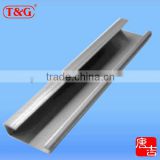 Hot Dip Galvanizing Steel G Type Plain Din Rail