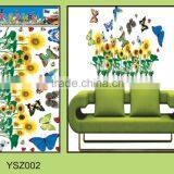 UV Printing Wall Sticker,3d Wall Sticker,3d Butterfly Wall Sticker thumbnail-2