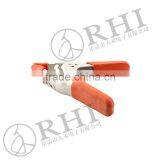 RHI 6-Inch Red Stainless Steel Battery Alligator Clip