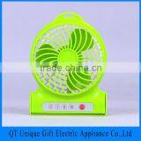 5V Rechargeable Battery Operated Fan Wholesale with CE Certificate for Camping