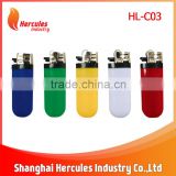 HL-C03 6.5cm mini cigarette flame plastic gas lighter