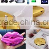 Kiss Mobile Charger Power Bank 4400mAh Many Models Powerbank Recharing Mobile Phone Customized Shape and Logos