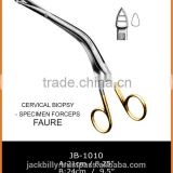 faure cervical biopsy specimen forceps, biopsy forceps,