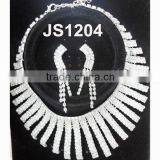 Fashion Wedding Bridal Crystal Avenue Necklace Jewelry Set thumbnail-5