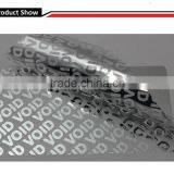 Security Label Material VOID