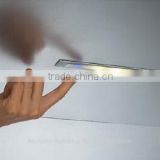 aluminum profile under cabinet led strip light for warehouse cabinet with touch sensor switch