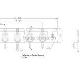 UTL Pcb Screw Connector Pitch Vertical Rising Clamp Euro Terminal Block 7.62mm 1000V thumbnail-4