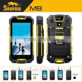 waterproof IP68 SNOPOW M8 quad core lowest price china android phone