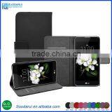OEM Print Logo Book Stand Wallet Leather Flip Cases Pouch for LG K8 K350 Covers thumbnail-1