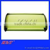 New Painted Green Color Stainless Steel Bread Box thumbnail-1