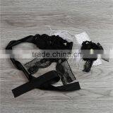 the Latest Baby Girls Hair Headband With Bowknot Headband Boutique Black Satin Baby Girls Elastic Headband thumbnail-3