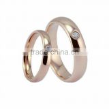 fashion forever rose gold tungsten wedding rings #44015