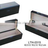 Custom Wooden Red Wine Packing Box Wholesale Wine Gift Set thumbnail-1