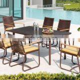 Manufacturer VietNam Poly Rattan Dining Room Furniture - Wicker Dining Set Furniture - Synthetic Rattan Dining Set thumbnail-1