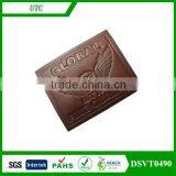 China Factory Cheap High Quality Brown Leather Patches for Denim