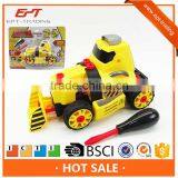 Plastic Intelligent Diy Toy Self-assemble Car Truck for Kids