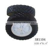 Solid Rubber Toy Wheels 6inch Wheels thumbnail-1