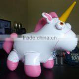 Factory Sale Cheap Pink Pvc Inflatable Unicorn, Float Animal Toys,