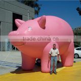 Factory price pink giant inflatable pig for sale