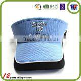 2015 New Fashion 3d Embroidery PVC Custom Cap Cotton Sun Visor Hats thumbnail-5