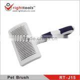 RIGHTTOOLS RT-G15 Pet Brush With Silica Gel