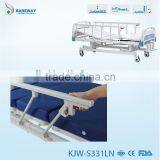 PP Head Foot Board Modern Medical Furniture Hospital Bed With Handles thumbnail-4