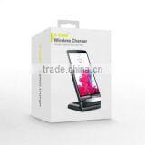 Qi Standard Magnetic Induction Wireless Stand Charger Desktop Wireless Charger thumbnail-2