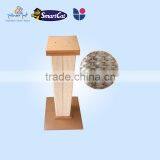 Best Selling Pet Products Wooden Cat Toy Cat Scratching Post thumbnail-2
