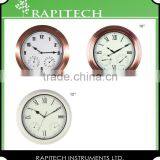 14.5 Inch Double Sided Outdoor Metal Clock thumbnail-6